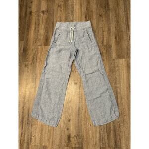 Athleta Women's Cabo Linen Wide Leg Pant Size 4